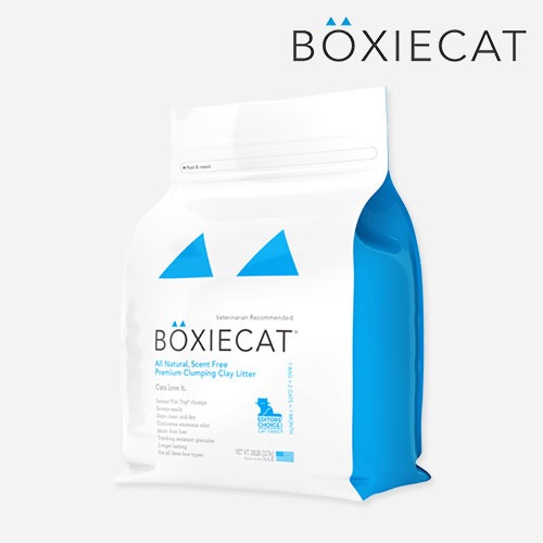 벅시캣 블루 무향 고양이모래 대용량 12.7kg 냄새제거 무염료 저자극성