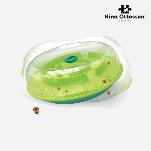 니나오토슨 워블보울 1단계 노즈워크 지능개발 분리불안 간식 먹이 퍼즐 강아지 장난감