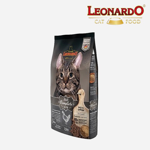 레오나르도 고양이 캣 사료 컴플리트 7.5kg 홀리스틱 어덜트 인도어 치석제거