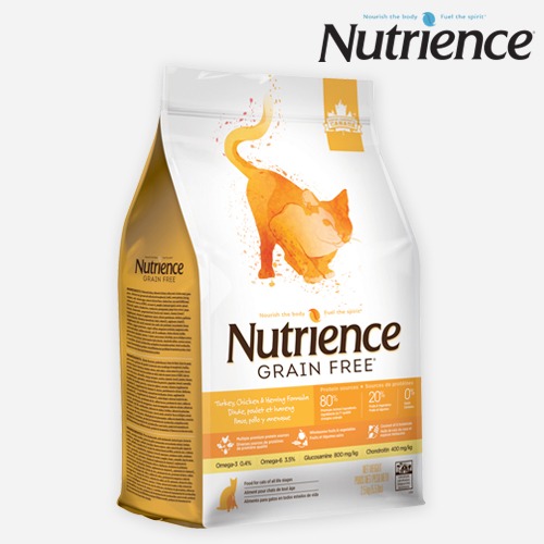 뉴트리언스 그레인프리 어덜트 캣 고양이 동결건조 사료2.5kg